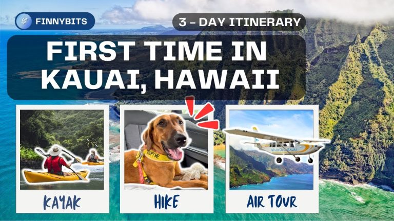 KAUAI, HAWAII 3 DAY TRAVEL VLOG & ITINERARY: MUST do, see, eat 2024 | Part 2 | FinnyBits