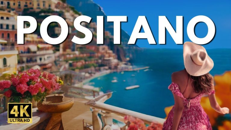 Italy Most Beautiful Places 🇮🇹 Walking Tour in POSITANO (Amalfi Coast 4k)